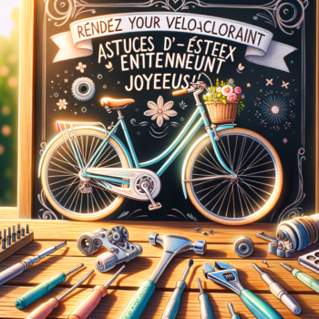 simple image of "Rendez Votre Vélo Éclatant : Astuces d'Entretien Joyeux!"